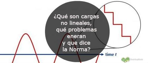 Que son cargas no lineales que problemas generan y que dice la Norma